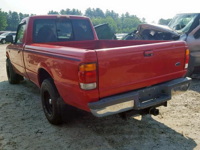 1FTYR10C0WPA28843 - 1998 FORD RANGER RED photo 3