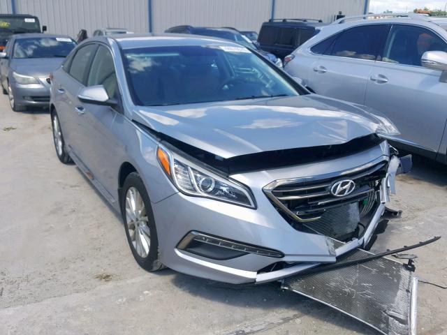 5NPE34AF4FH224830 - 2015 HYUNDAI SONATA SPO GRAY photo 1