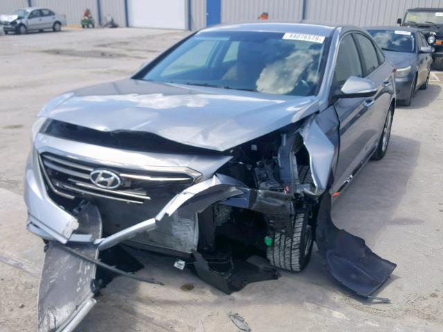 5NPE34AF4FH224830 - 2015 HYUNDAI SONATA SPO GRAY photo 2