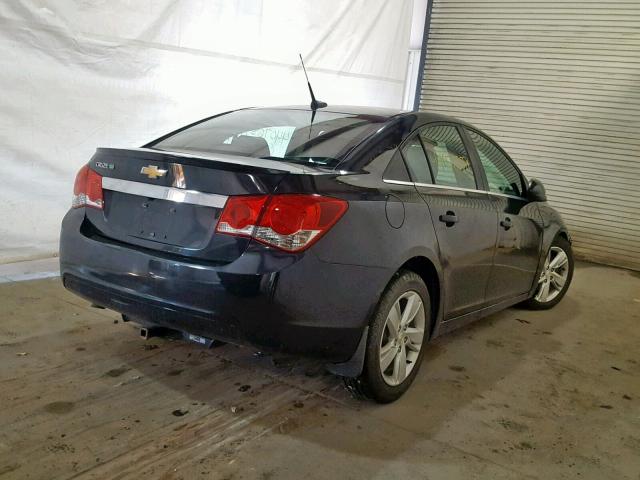 1G1P75SZ7E7279960 - 2014 CHEVROLET CRUZE BLACK photo 4