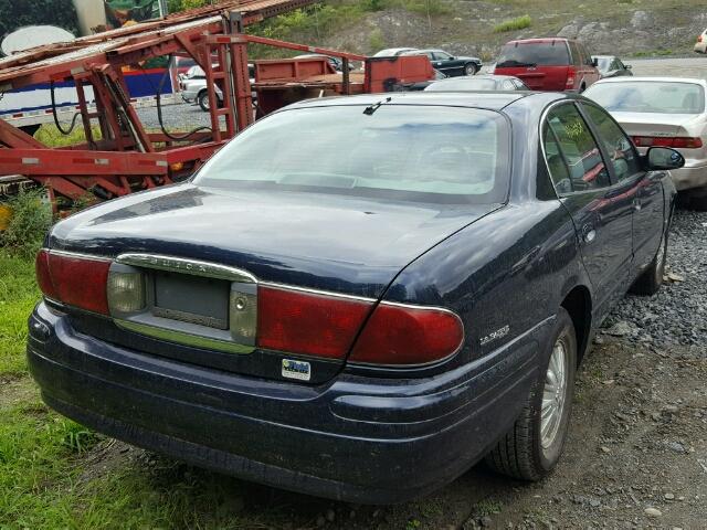 1G4HP54K22U207164 - 2002 BUICK LESABRE CU BLUE photo 4