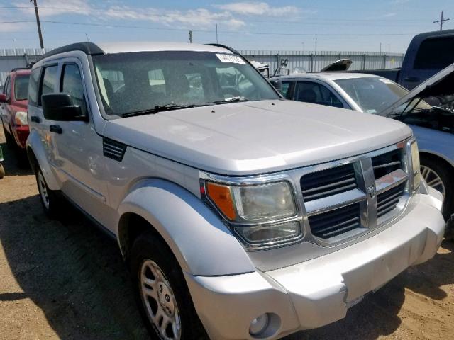 1D4PU2GK4BW560922 - 2011 DODGE NITRO SE SILVER photo 1