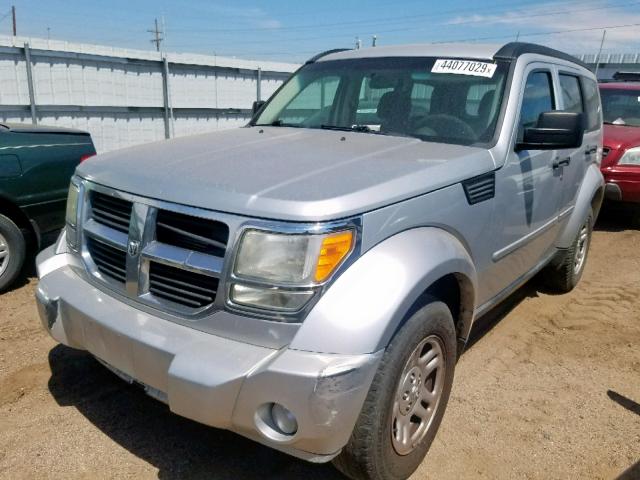 1D4PU2GK4BW560922 - 2011 DODGE NITRO SE SILVER photo 2