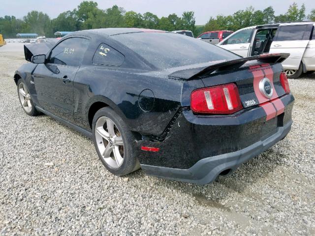 1ZVBP8CF9B5142613 - 2011 FORD MUSTANG GT BLACK photo 3