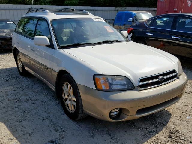 4S3BH6864Y6672052 - 2000 SUBARU LEGACY OUT WHITE photo 1