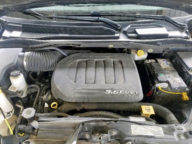 2C4RDGDG1DR730751 - 2013 DODGE GRAND CARA BLUE photo 7