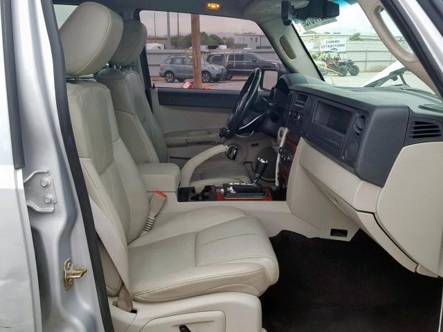 1J8HG58236C164912 - 2006 JEEP COMMANDER 银色 照片 5