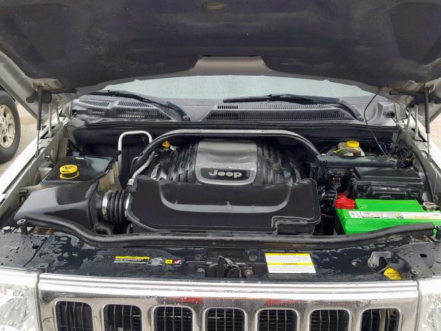 1J8HG58236C164912 - 2006 JEEP COMMANDER 银色 照片 7