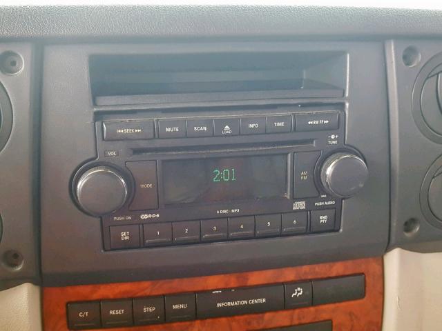 1J8HG58236C164912 - 2006 JEEP COMMANDER 银色 照片 9