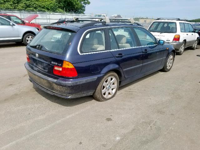 WBAEP33414PF04006 - 2004 BMW 325 XIT BLUE photo 4