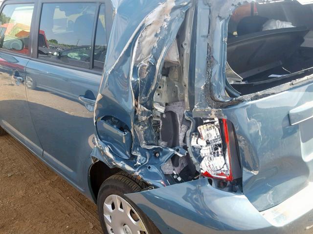 JTLKE50E791082517 - 2009 TOYOTA SCION XB 蓝色 照片 9