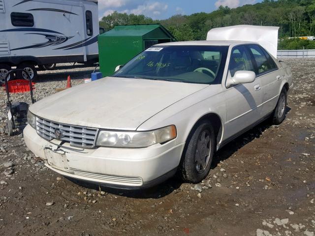 1G6KS54Y2YU189189 - 2000 CADILLAC SEVILLE SL WHITE photo 2