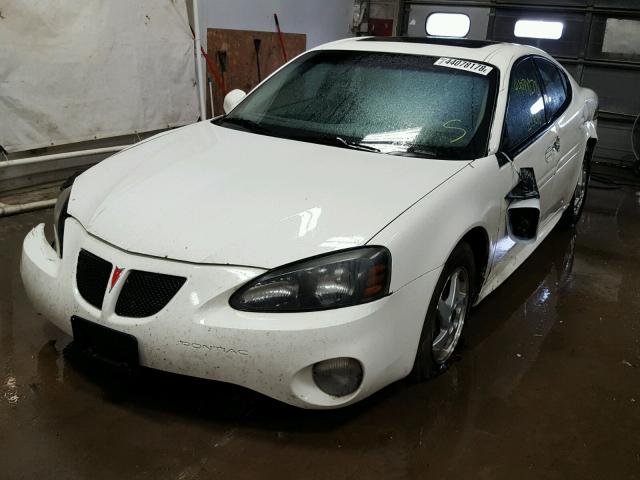 2G2WS522841302747 - 2004 PONTIAC GRAND PRIX WHITE photo 2