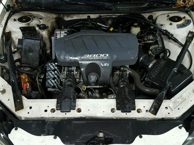 2G2WS522841302747 - 2004 PONTIAC GRAND PRIX WHITE photo 7