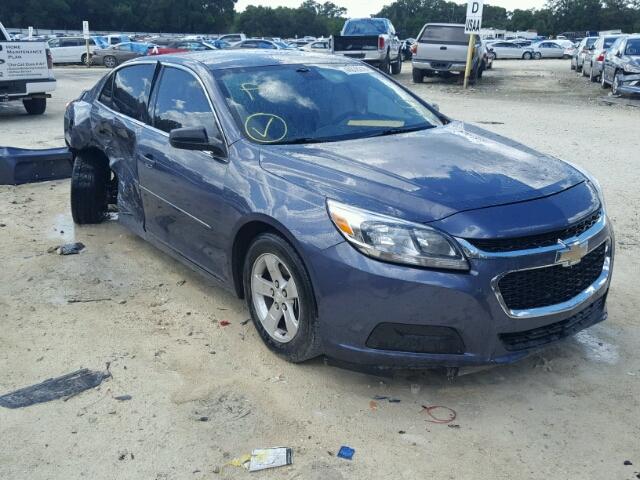 1G11B5SLXEF184962 - 2014 CHEVROLET MALIBU LS BLUE photo 1