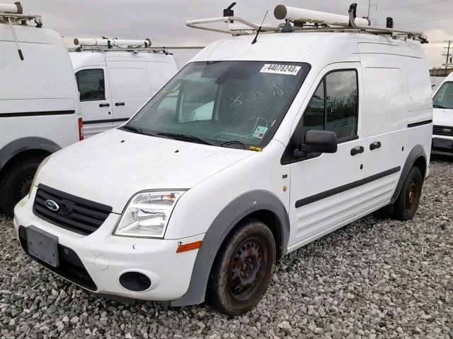 NM0LS7BN1DT135319 - 2013 FORD TRANSIT CO WHITE photo 2