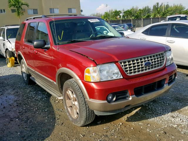 1FMZU64K23UC60743 - 2003 FORD EXPLORER E RED photo 1