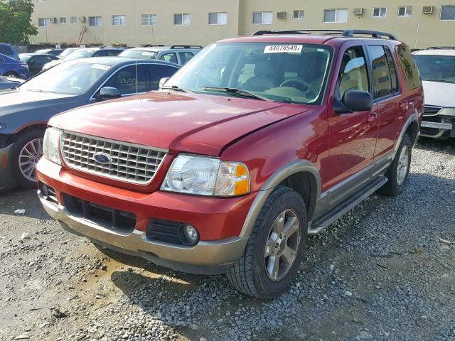 1FMZU64K23UC60743 - 2003 FORD EXPLORER E RED photo 2