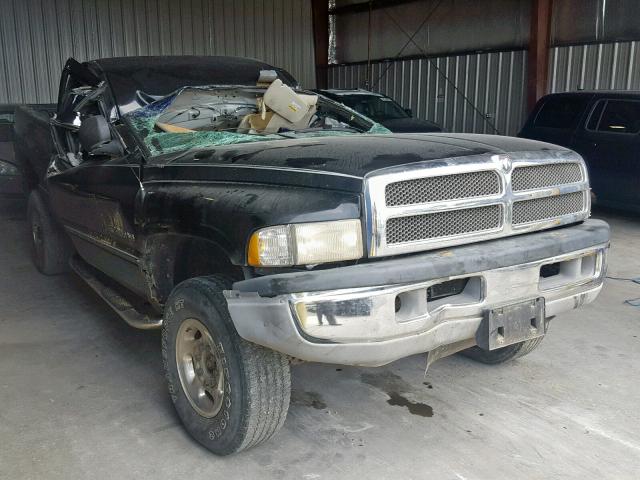 1B7KF23Z2YJ124208 - 2000 DODGE RAM 2500 BLACK photo 1