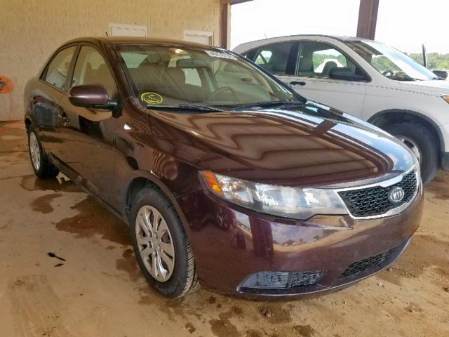 KNAFU4A22B5357060 - 2011 KIA FORTE EX PURPLE photo 1