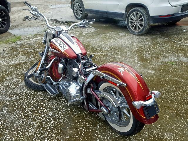 1HD1TF91XEB953772 - 2014 HARLEY-DAVIDSON FLHTNSE CV MAROON photo 3