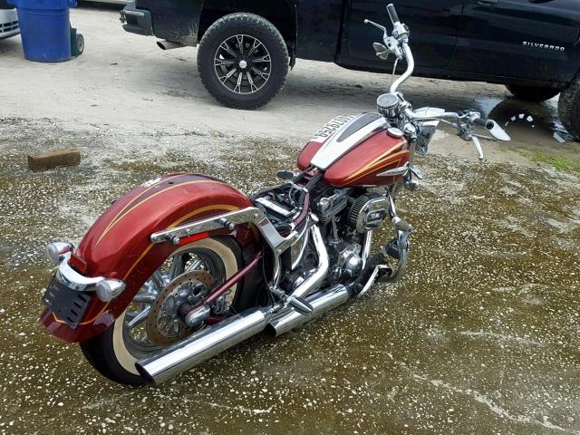 1HD1TF91XEB953772 - 2014 HARLEY-DAVIDSON FLHTNSE CV MAROON photo 4