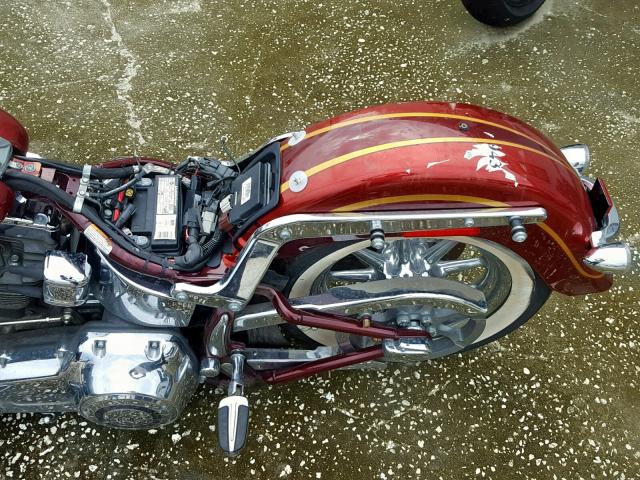 1HD1TF91XEB953772 - 2014 HARLEY-DAVIDSON FLHTNSE CV MAROON photo 6