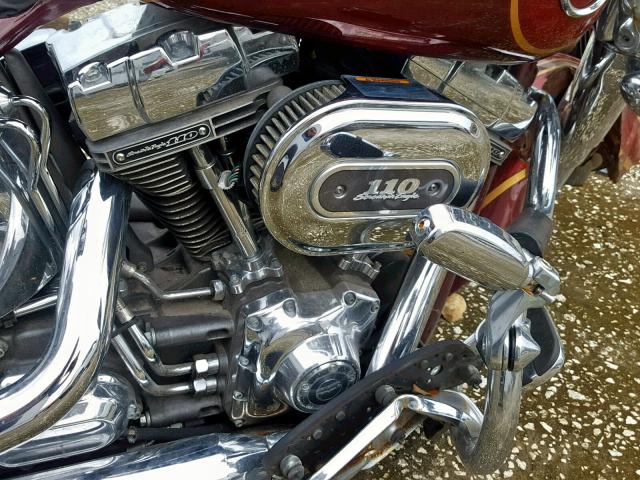 1HD1TF91XEB953772 - 2014 HARLEY-DAVIDSON FLHTNSE CV MAROON photo 7