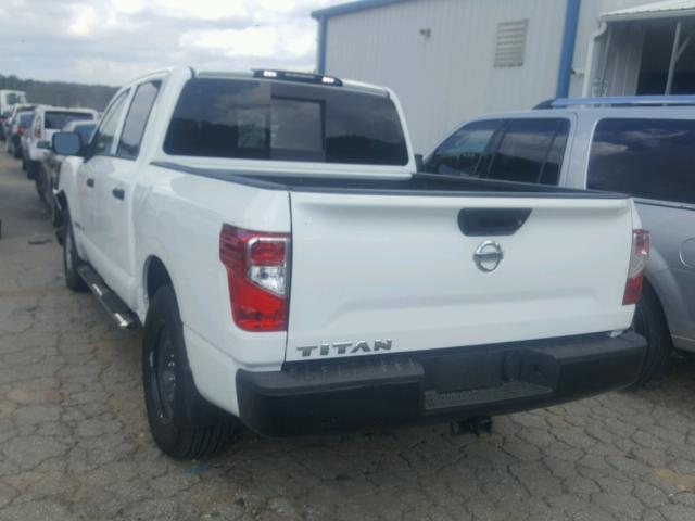 1N6AA1EK8HN513932 - 2017 NISSAN TITAN S WHITE photo 3