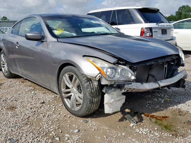 JNKCV64F19M652355 - 2009 INFINITI G37 GRAY photo 1