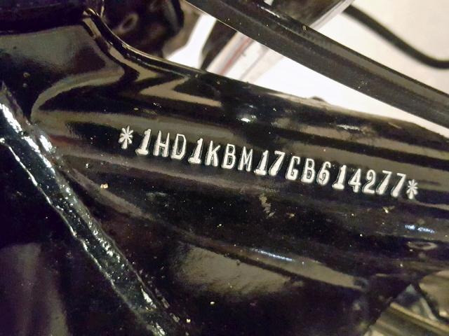1HD1KBM17GB614277 - 2016 HARLEY-DAVIDSON FLHX STREE BLACK photo 10