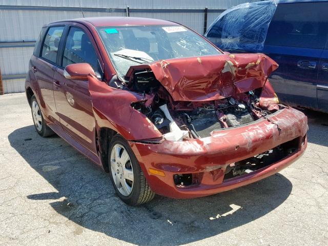 JTKKT624760138669 - 2006 TOYOTA SCION XA RED photo 1