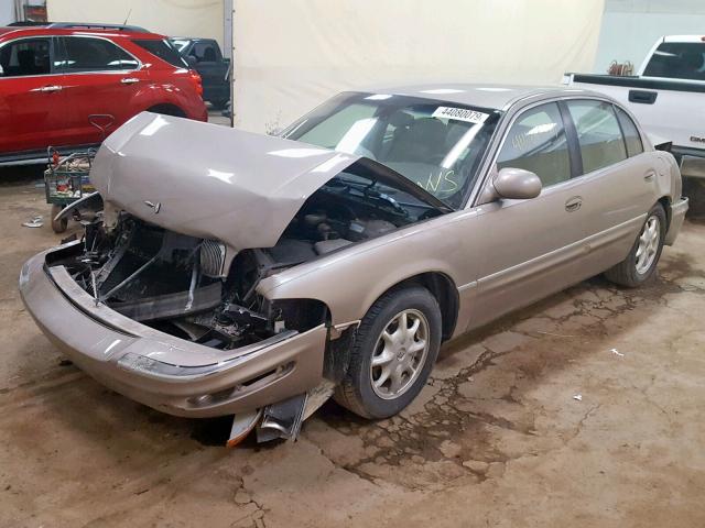 1G4CW54K114134588 - 2001 BUICK PARK AVENU TAN photo 2