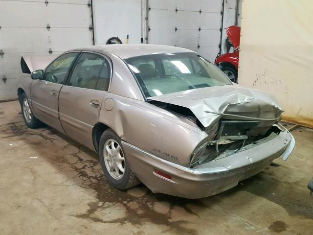 1G4CW54K114134588 - 2001 BUICK PARK AVENU TAN photo 3