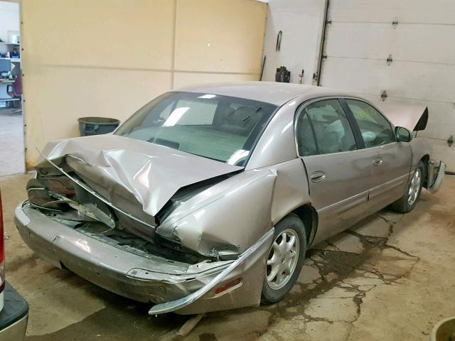 1G4CW54K114134588 - 2001 BUICK PARK AVENU TAN photo 4