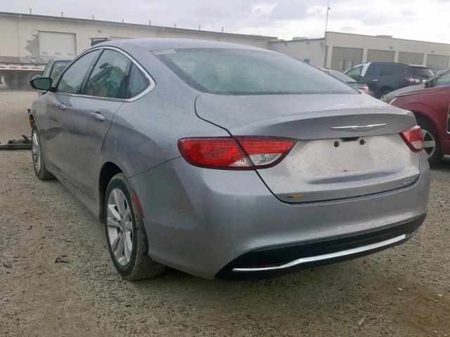 1C3CCCAB5GN176596 - 2016 CHRYSLER 200 LIMITE BLACK photo 3