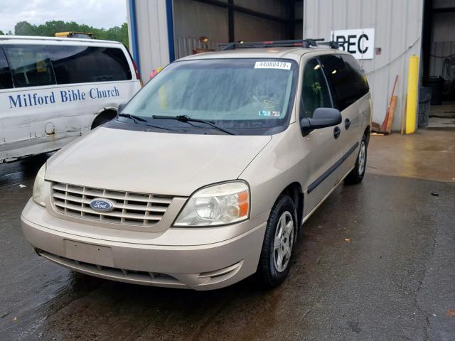 2FMZA51257BA25076 - 2007 FORD FREESTAR S GOLD photo 2