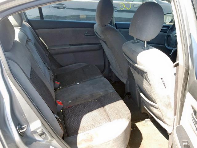 3N1AB61E87L711280 - 2007 NISSAN SENTRA 2.0 GRAY photo 6