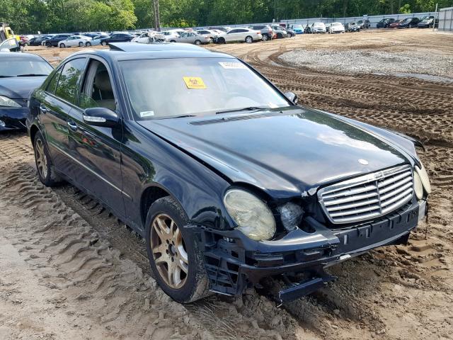 WDBUF65J55A640838 - 2005 MERCEDES-BENZ E 320 BLACK photo 1