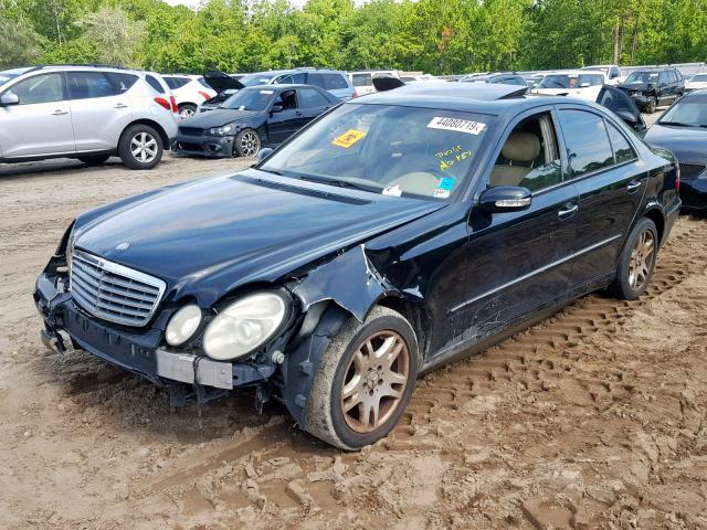 WDBUF65J55A640838 - 2005 MERCEDES-BENZ E 320 BLACK photo 2