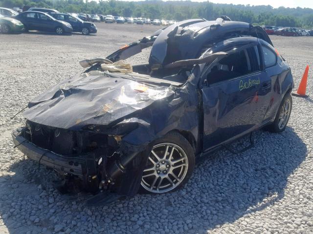 JTKDE177X60090285 - 2006 TOYOTA SCION TC შავი ფოტო 2