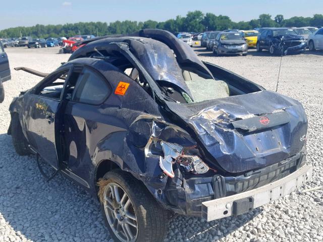 JTKDE177X60090285 - 2006 TOYOTA SCION TC შავი ფოტო 4