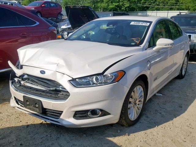 3FA6P0SU9ER295554 - 2014 FORD FUSION TIT WHITE photo 2