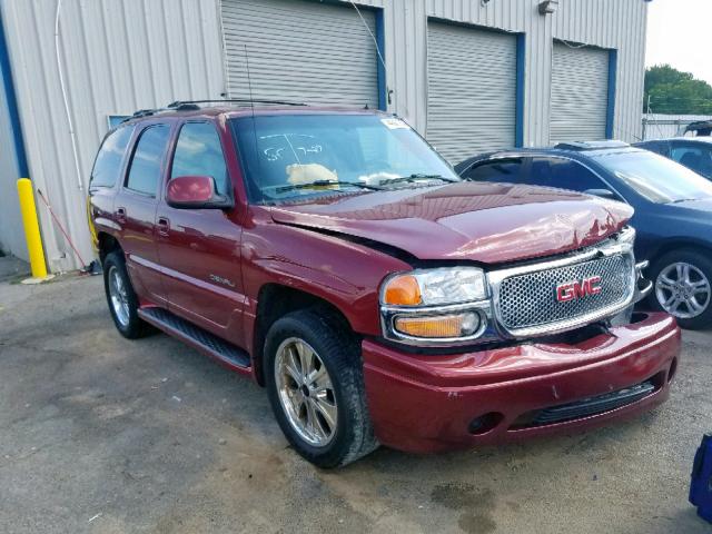 1GKEK63U52J223248 - 2002 GMC DENALI MAROON photo 1