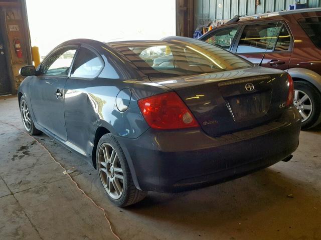 JTKDE167X50035500 - 2005 TOYOTA SCION TC ლურჯი ფოტო 3