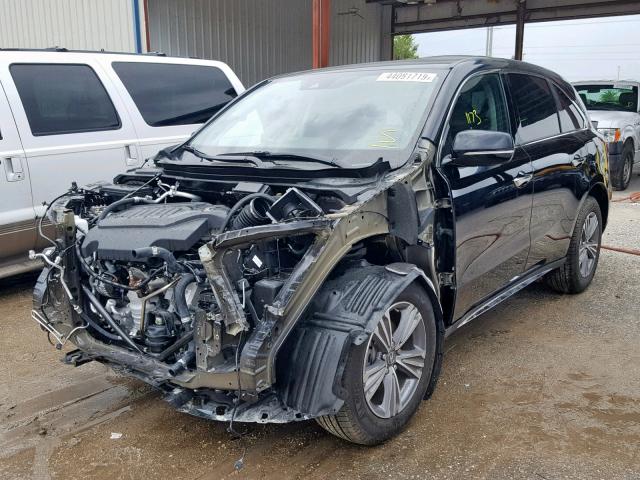 5J8YD3H31KL011289 - 2019 ACURA MDX BLACK photo 2