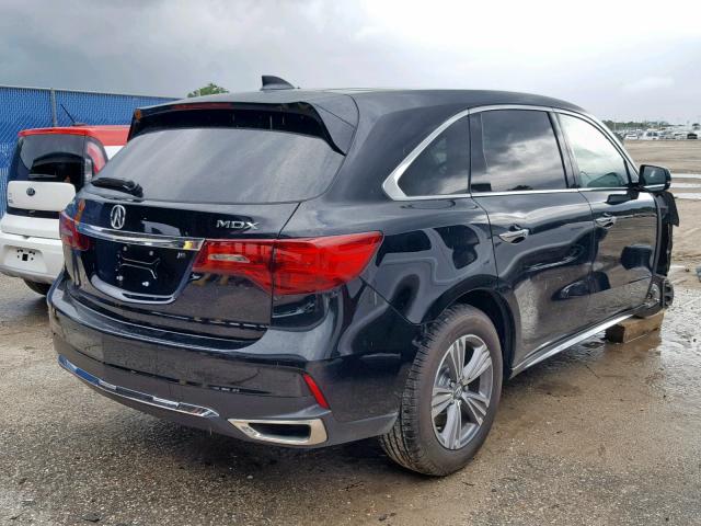 5J8YD3H31KL011289 - 2019 ACURA MDX BLACK photo 4