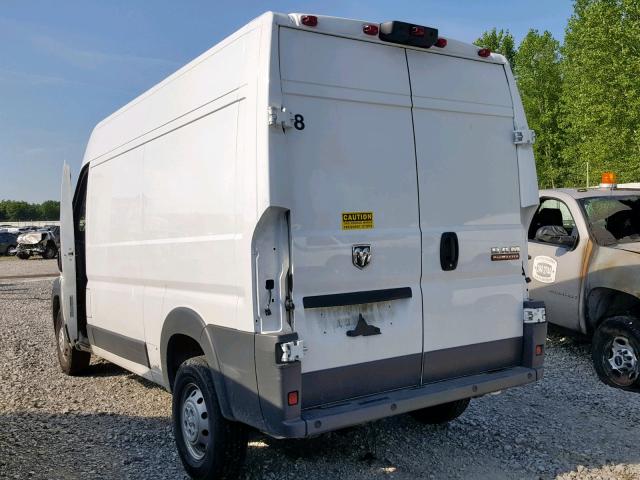 3C6TRVBG8JE157981 - 2018 RAM PROMASTER 白色 照片 3