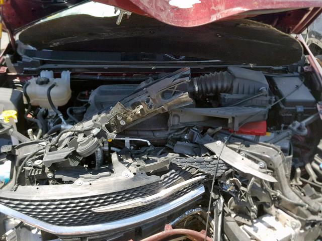 2C4RC1GG4JR132144 - 2018 CHRYSLER PACIFICA L MAROON photo 7