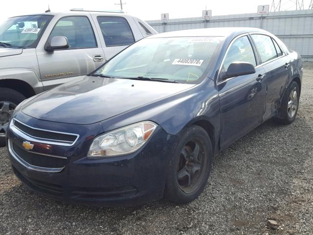 1G1ZA5EU4BF190004 - 2011 CHEVROLET MALIBU LS 蓝色 照片 2